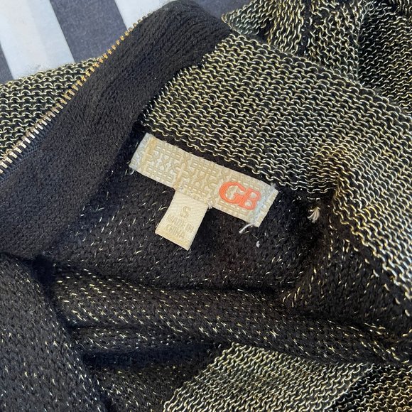 GB Metallic Gold cold shoulder body cone dress - Picture 10 of 13